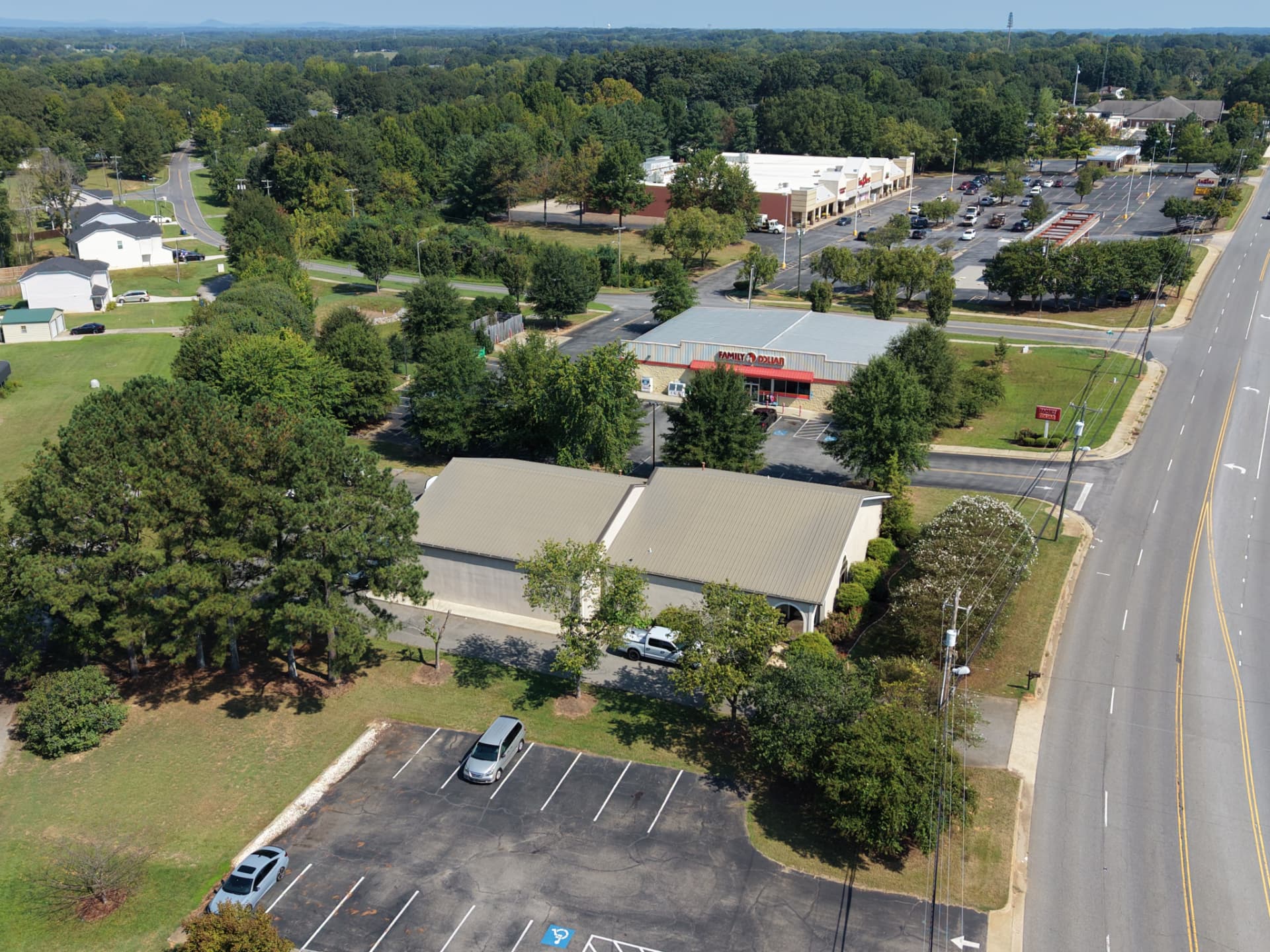 1241 Fallston Rd — Aerial — Fallston Rd corridor